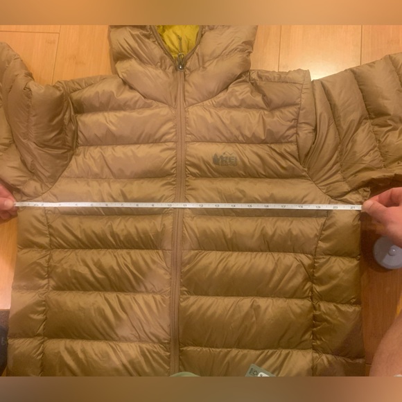 REI NWT MENS DOWN HOODY JACKET. Size MEDIUM - Picture 15 of 16